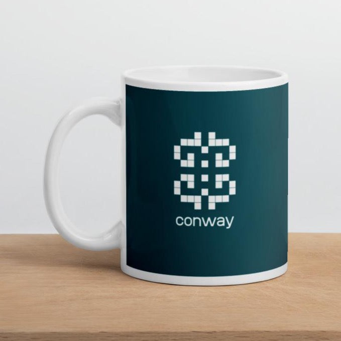 John Conway game of life coffee mug - ThreadHub t shirts for developers