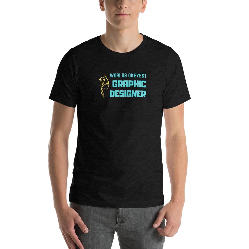 Worlds okeyest graphic designer T-Shirt for developers - ThreadHub t shirts for developers