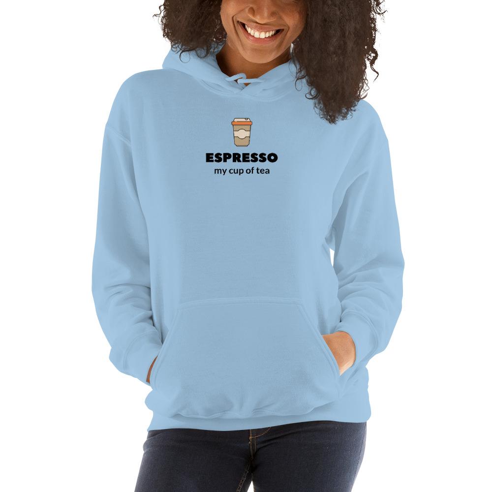 Espresso, my cup of tee - Hoodie - ThreadHub t shirts for developers