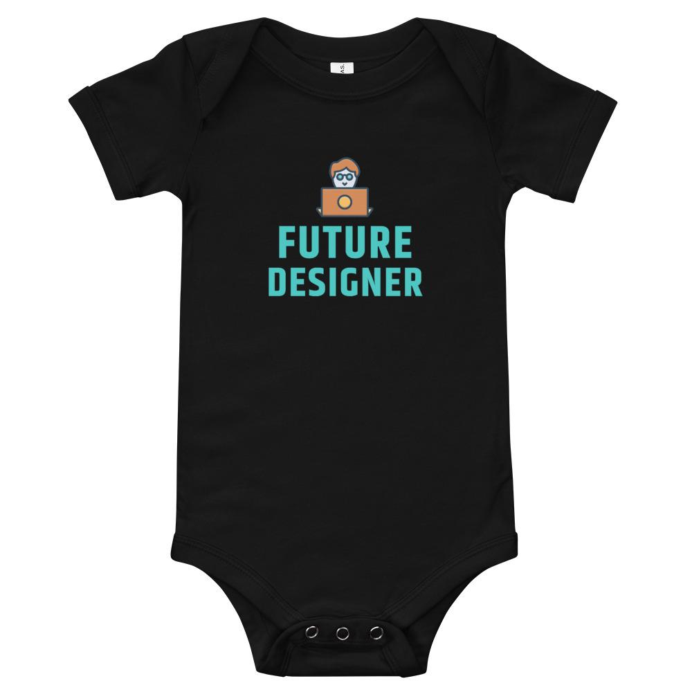 Future designer - Baby bodysuit - ThreadHub t shirts for developers