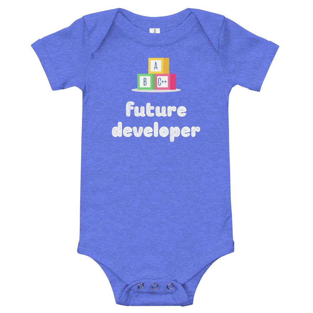 Future c++ developer baby purple bodysuit - threadhub.store