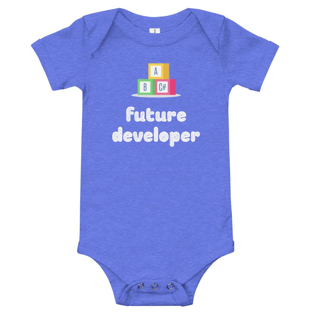 Future c sharp developer baby purple bodysuit - threadhub.store