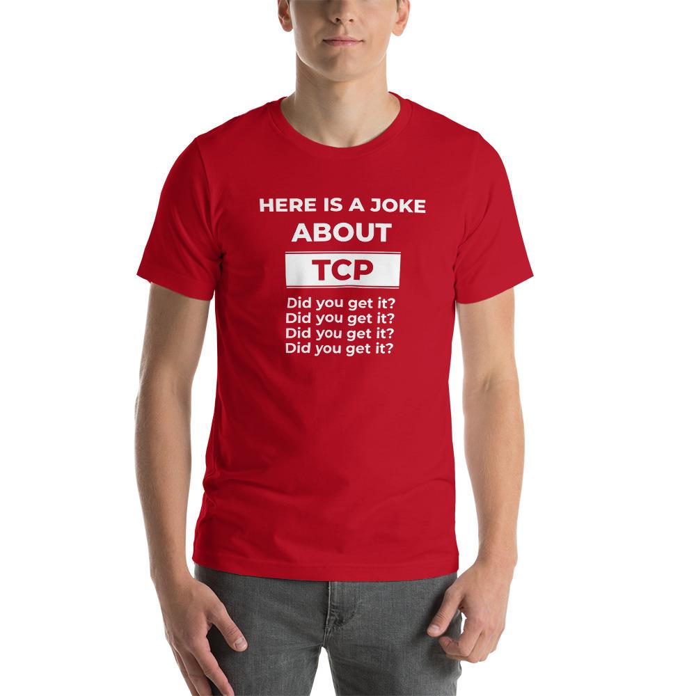 TCP - Short-Sleeve Unisex T-Shirt - ThreadHub t shirts for developers