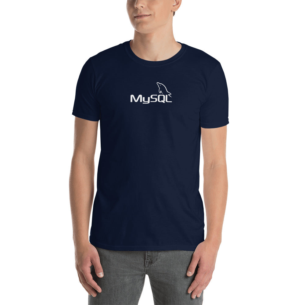 MySQL t shirt design - ThreadHub t shirts for developers Edit alt text