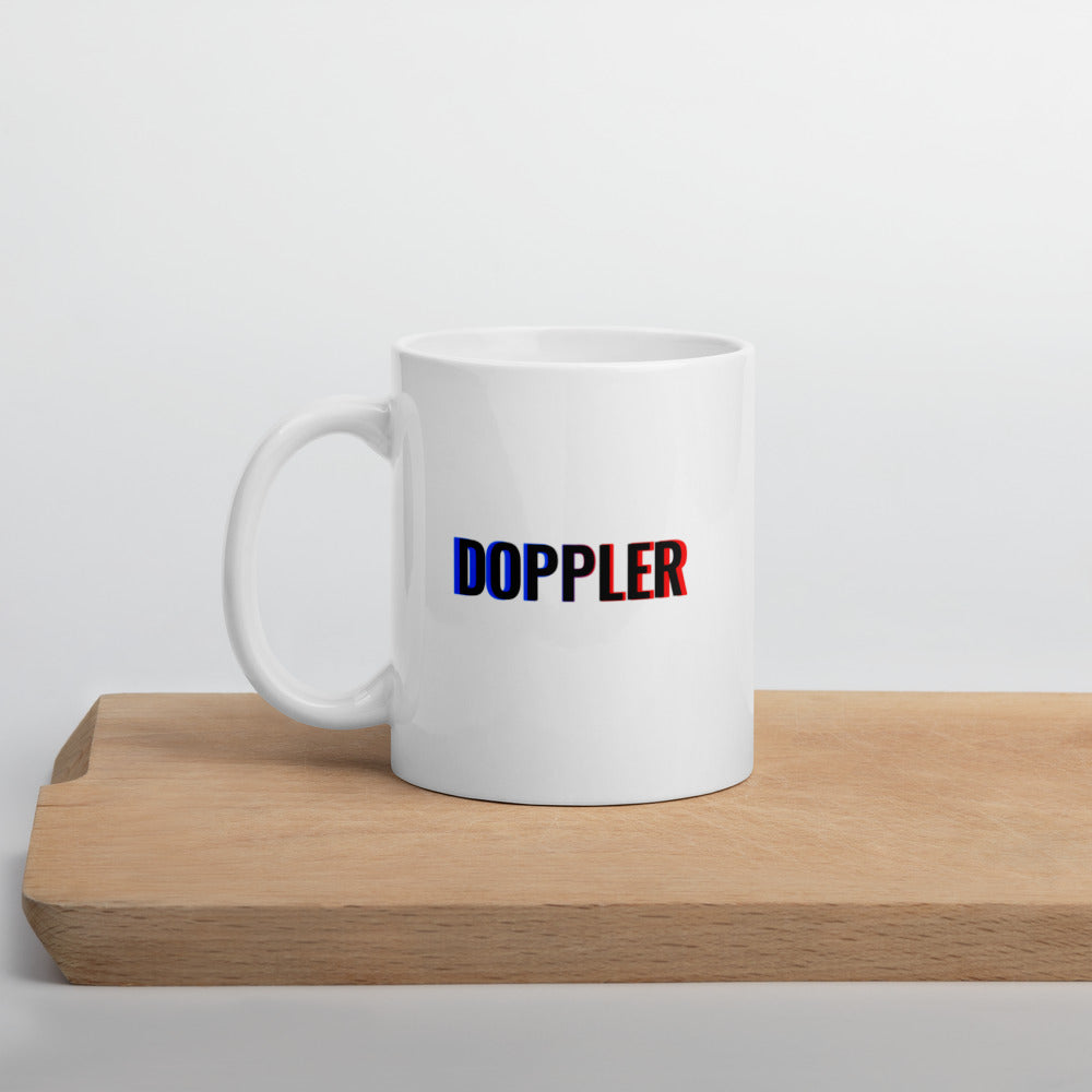 Doppler effect coffee mug design - Threadhub t shirts for developers